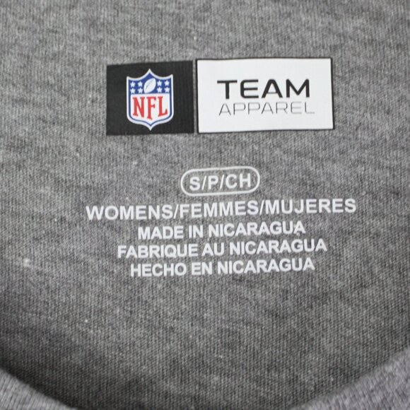 Women's San Francisco 49ers Scoop Neck 3/4 Sleeve Distressed Print Tee - Picture 4 of 8